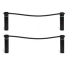 Bouncyband Chair Band for Extra-Wide School Desks - Black - 2 Pack-Moving while at work enables kids to alleviate anxiety, hyperactivity and boredom