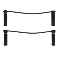 Bouncyband Chair Band for Extra-Wide School Desks - Black - 2 Pack-Moving while at work enables kids to alleviate anxiety, hyperactivity and boredom