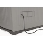 Suncast Backyard Oasis Storage Unit - 130 Gal. - Dove Grey-Designed and constructed to ensure optimal strength and years of durability.