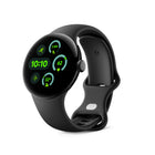 Google Pixel Watch 3 - 41 mm - Bluetooth/Wi-Fi - Matte Black Case - Obsidian Band-Get 24 hours of battery with always-on display and up to 36 hours in Battery Saver mode