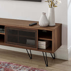 Modway Nomad 59" TV Stand - Walnut-Honeycomb Core