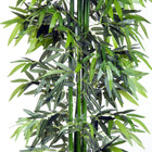 Outsunny 6' Artificial Bamboo Tree in Pot - Green-Pot Size: Ф7.1" x 5.7"H 