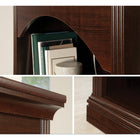Sauder Arch 5-Shelf Bookcase - Select Cherry-Safety first: Wall anchor kit provided to help prevent tip-over accidents