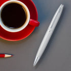 A.T. Cross Calais Ballpoint Pen - Satin Chrome-5