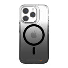 AXS Crystal Shield D3O Case MagSafe Compatible for Apple iPhone 15 Pro Max - Smoke Gradient-Anti-UV material offers a crystal clear design displaying the original design of your phone