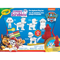 Crayola Scribble Scrubbie Pets Paw Patrol Set-SCRIBBLE SCRUBBIE PETS PAW PATROL: Features 5 Paw Patrol Scribble Scrubbie Pets, 8 Scribble Scrubbie Washable Markers, 1 Scrub Brush, and 1 Fire Hydrant.