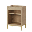 Modway Awaken 24" Bathroom Vanity Cabinet - Oak-Fixtures Not Included