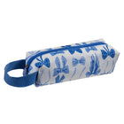 Pep Rally Single Barrel Pencil Pouch - Bonjour Bestie-Zipper closure keeps contents secure