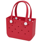 Merangue Small EVA Portable Storage Tote - Red-Spacious & lightweight – small size (28 × 21 × 11 cm) with ample storage space