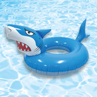 Danaplay Inflatable Shark Ring-Ample Size for Comfort: Inflated dimensions of 50.4 x 31.5 x 20.5 inches (128 x 80 x 52 cm) offer plenty of room for young swimmers