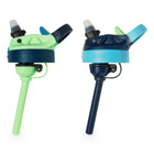 Contigo Kids Aubrey Leak-Proof Water Bottles - 14 oz (414 mL) - Cucumber Catci & Blueberry Cosmos - 2 Pack-Kid friendly: For ages 3 and up