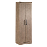 Sauder HomePlus Storage Cabinet - Brushed Oak-Multi-room storage: This functional cabinet can meet your storage needs in a variety of rooms – living room, kitchen, utility, or bathroom