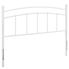 Modway Abigail Metal Queen Headboard - White-Metal Queen Headboard