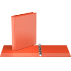 Davis Group Easyview Premium Binder - Round Ring - Customizable - 1" - Orange - 6 Pack-1"
