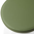 Modway Lippa Vegan Leather Round Stool - Leaf-No Assembly Required