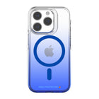AXS Crystal Shield D3O Case MagSafe Compatible for Apple iPhone 15 Pro Max - Sapphire Gradient-Anti-UV material offers a crystal clear design displaying the original design of your phone