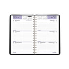 AT-A-GLANCE 2026-2027 Weekly Academic Desk Planner - 8" H x 4-7/8" W - Assorted Colours - Bilingual-Ruled format for open appointment scheduling/notes