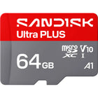 Sandisk 64GB Ultra PLUS MicroSD UHS-I Card-Expand your storage