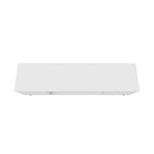 Manhattan Comfort Bradley 62.99" Mid-Century Modern TV Stand - White-14.17" L x 62.99" W x 26.57" H