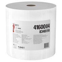 WypAll PowerClean X70 Medium Duty Cloths - Jumbo Roll - Long Lasting Towels - White-870 Sheets/Roll, 1 Roll of WypAll PowerClean X70 Medium Duty Cloths/Case, 870 Sheets/Case