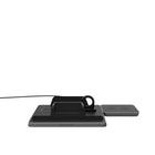 Adam Elements OMNIA Q5 5-in-1 Wireless Charging Station-Modular, Dual-Coil Design: The wireless charging pad can be detached and used on its own, supporting your iPhone in both portrait and landscape modes