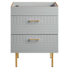 Modway Daybreak 24" Bathroom Vanity Cabinet - Light Grey-Modern Bathroom Vanity