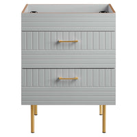 Modway Daybreak 24" Bathroom Vanity Cabinet - Light Grey-Modern Bathroom Vanity