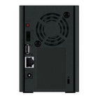 Buffalo 2Bay HDD - 12TB-New easy-to-use Mobile-optimized interface facilitates easy set up with Smartphones