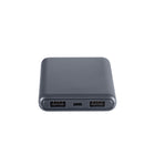 Basic Tech 5000mAh Power Bank Charcoal-LED Battery Indicator