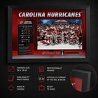 Frameworth Carolina Hurricanes 16" H x 24" W Frame 2026 Stanley Cup Champions Stats Framed Wall Art 16x24 Frameworth - Licensed NHL/NHLPA-8