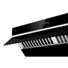 Fotile JQG7502 Slant Vent Series Range Hood - 30" - Black-39dB Min. Noise Level