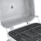 Kenmore 2 Burner Retro Tabletop Gas Grill - Pearl-Total: 14,000 BTU.
