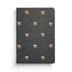 Eccolo Hard Cover Journal - 6" x 8" - Lined - 128 Sheets - Gold Bows-6" x 8"