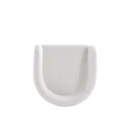 Manhattan Comfort Augusta 22.8" Modern Leatherette Upholstered Counter Stool - White-30 Day Limited Manufacturer's Warranty