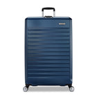 Samsonite Quest-X Spinner Large Expandable - 31.5" - Blue Lagoon-Dual Spinner wheels make it easy to navigate narrow airplane aisles as well as over a variety of surfaces