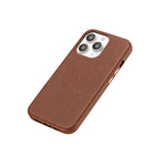 General Supply Goods + Co Vegan Leather Case for iPhone 13/13 Pro - Cognac-Soft vegan leather