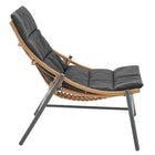 Manhattan Comfort Sunset Modern 3-Piece Patio Conversation Set - Grey-30.7" L x 34.25" W x 32.67" H