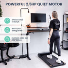 MotionGrey Walking Pad Treadmill - Portable Under Desk Cardio Fitness Treadmill - Black-6