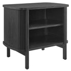 Modway Cadence Open Nightstand - Black-Versatile Nightstand