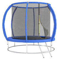 Soozier 8' Trampoline Outdoor with Enclosure Net-Meets ASTM safety standards