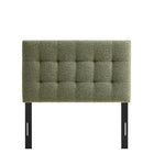 Modway Lily Upholstered Twin Size Headboard - Leaf-Padded Construction