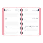 Blueline 2026 Fashion Weekly Planner - 8" x 5" - Assorted Colours - Bilingual-50% post-consumer recycled paper