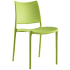 Modway Hipster Dining Side Chair - Green-Modern dining side chair