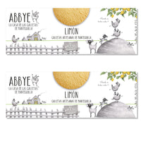 Abbye Artisan All Butter Lemon Biscuits - 140 g - 2 Pack-Made with 30% pure butter for a rich and authentic flavour