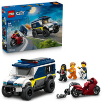 LEGO City Police Police Prisoner Transport Van-LEGO City Police Prisoner Transport Van building toy for kids ages 6 and up