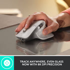 Logitech MX Master 3S Mouse for Business - Graphite-Speed and precision upgrade with 8000 DPI tracking for high-resolution monitors