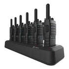 Cobra PX650 Professional FRS Two-Way Radio with Charging Dock - 6 Pack-Voice-Activated Transmission (Vox): Hands-free usage to automatically transmit when you speak