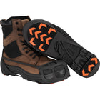 Due North GripPro Spikeless Traction Aids - Rubber - Grooved Traction - Large/X-Large - 2 Pack-Specially designed treads channel water away to deliver enhanced traction