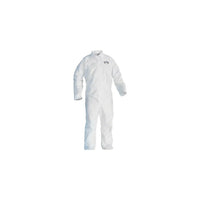 Kimberly-Clark Coverall, Kleenguard A20White Front Zip, XXXXL, 12 Pack (49007)-Material: SMS