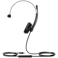 Yealink UH34 Mono UC Headset- For Phone & Computer - UC Certified - Black-Supported operating systems: Microsoft Windows 8/8.1/10, Apple Mac OS